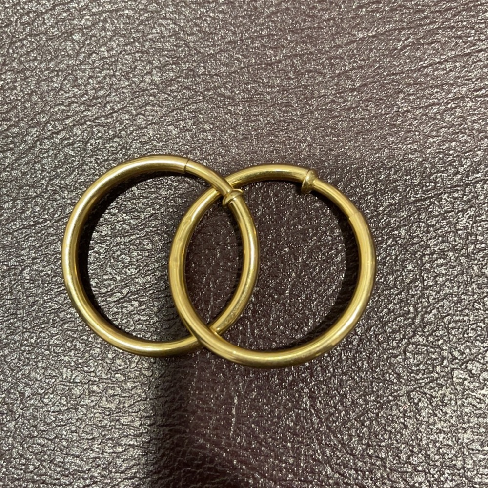 14k Yellow gold Clip-on earrings